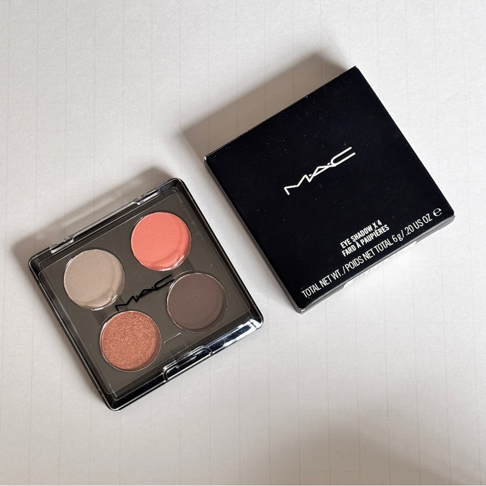 MAC COLOUR SCHEME 1 Eyeshadow  X 4 Quad Palette - BNIB - RARE!
